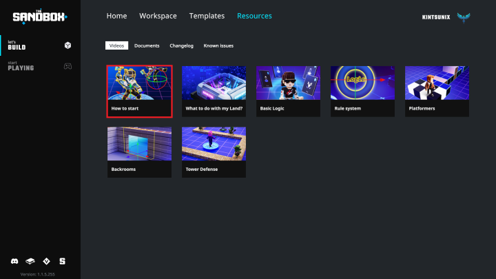 Screenshot of software