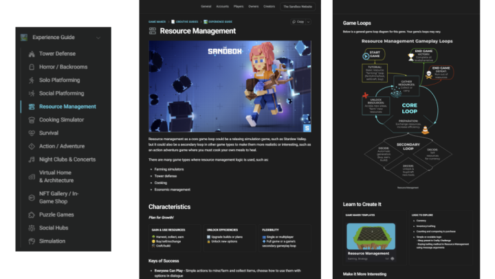 Documentation screenshot